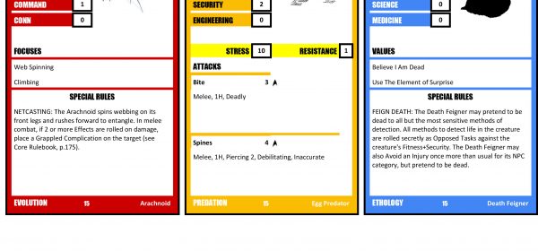 Menagerie Cards: Sets 15 & 16