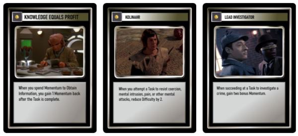 Star Trek Adventures the Card Deck—Talents