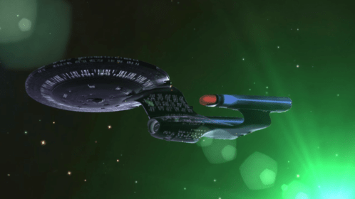 Title Sequence: Star Trek Timelines, Galaxy Class