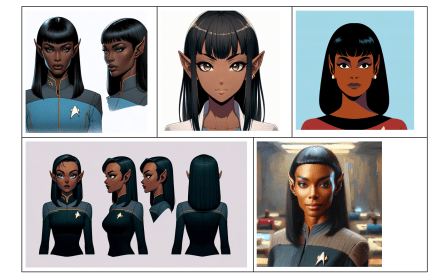 Charting the Stars with ChatGPT-4: Crafting Star Trek Adventures