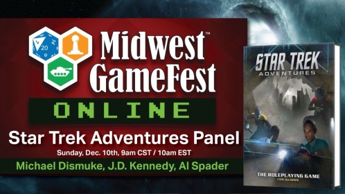 Telling Different Types of Stories: A Star Trek Adventures Panel