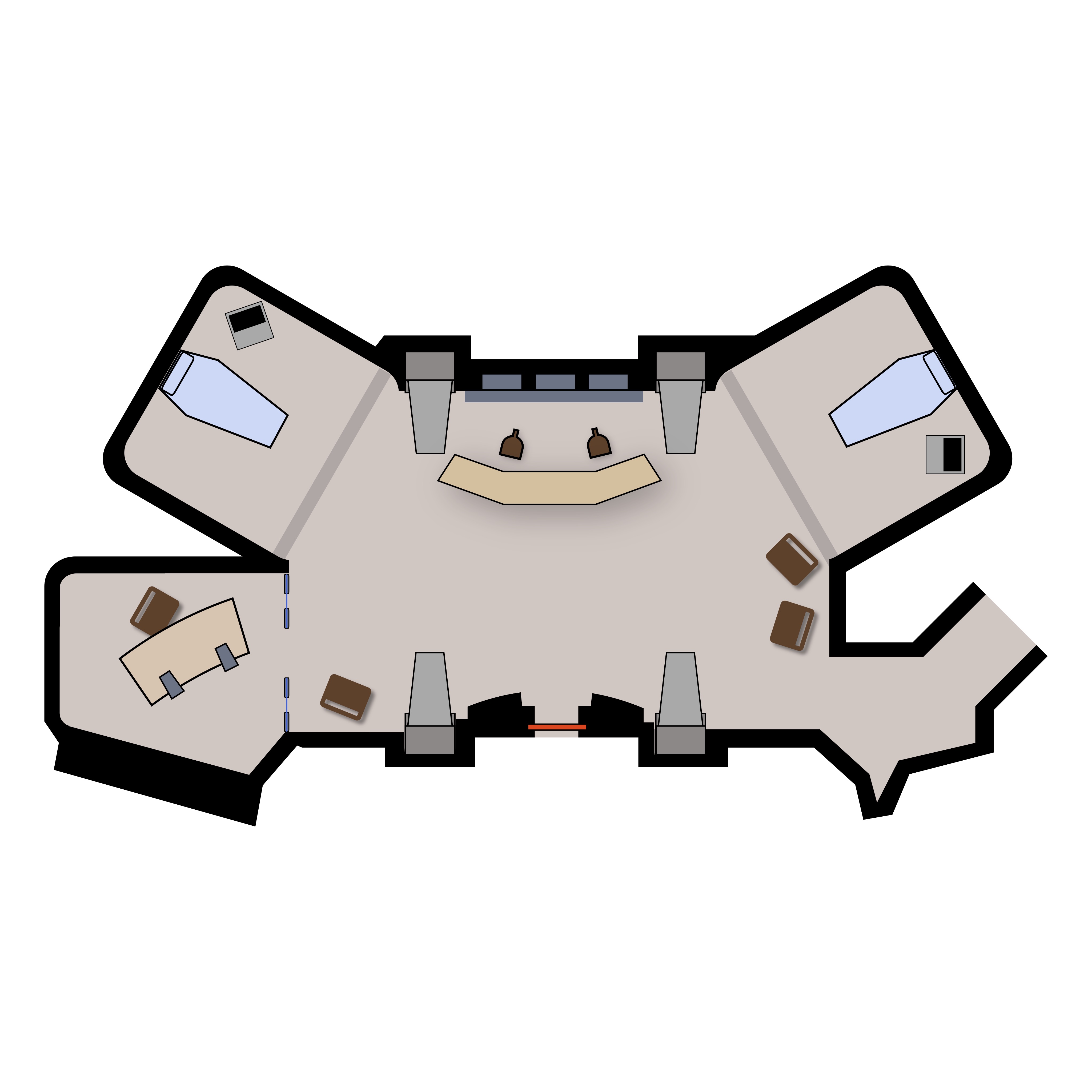 Battle-Grid: Dinaal Hospital, Level Blue