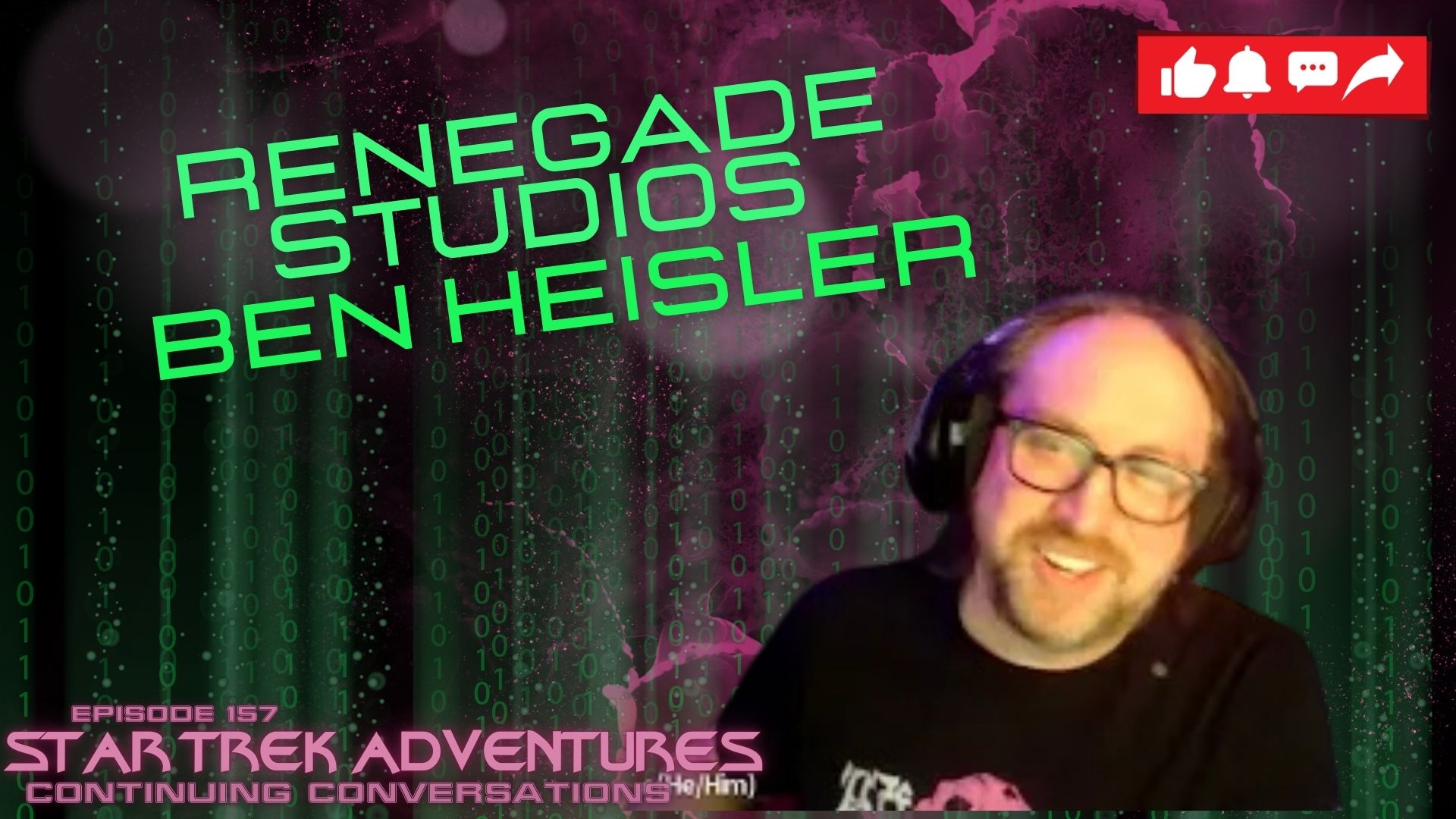 Continuing Conversations 157—ENNIE-Award winning Associate Producer of RPGs, Ben Heisler!
