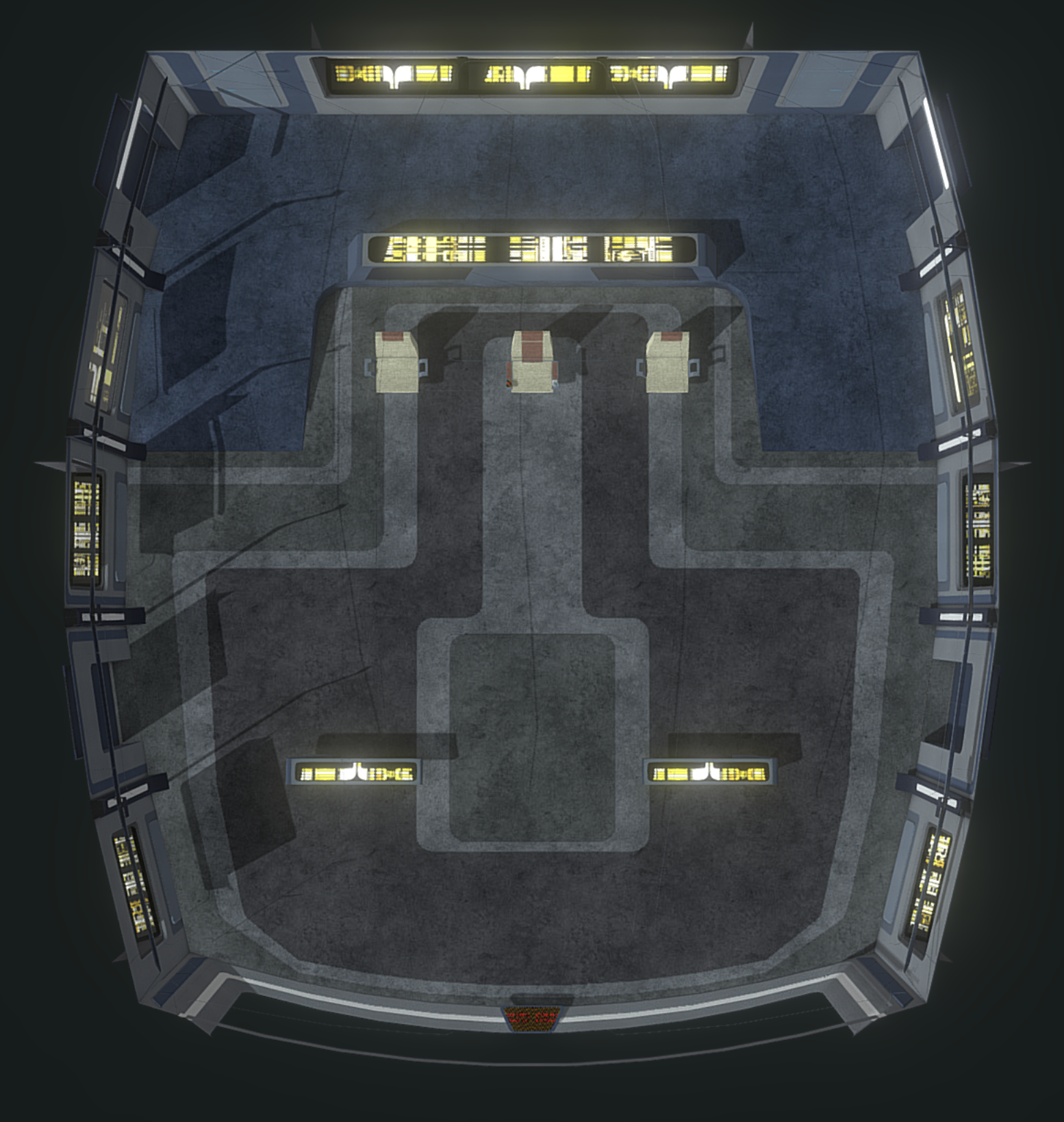 Battle-Grid: California-Class Bridge