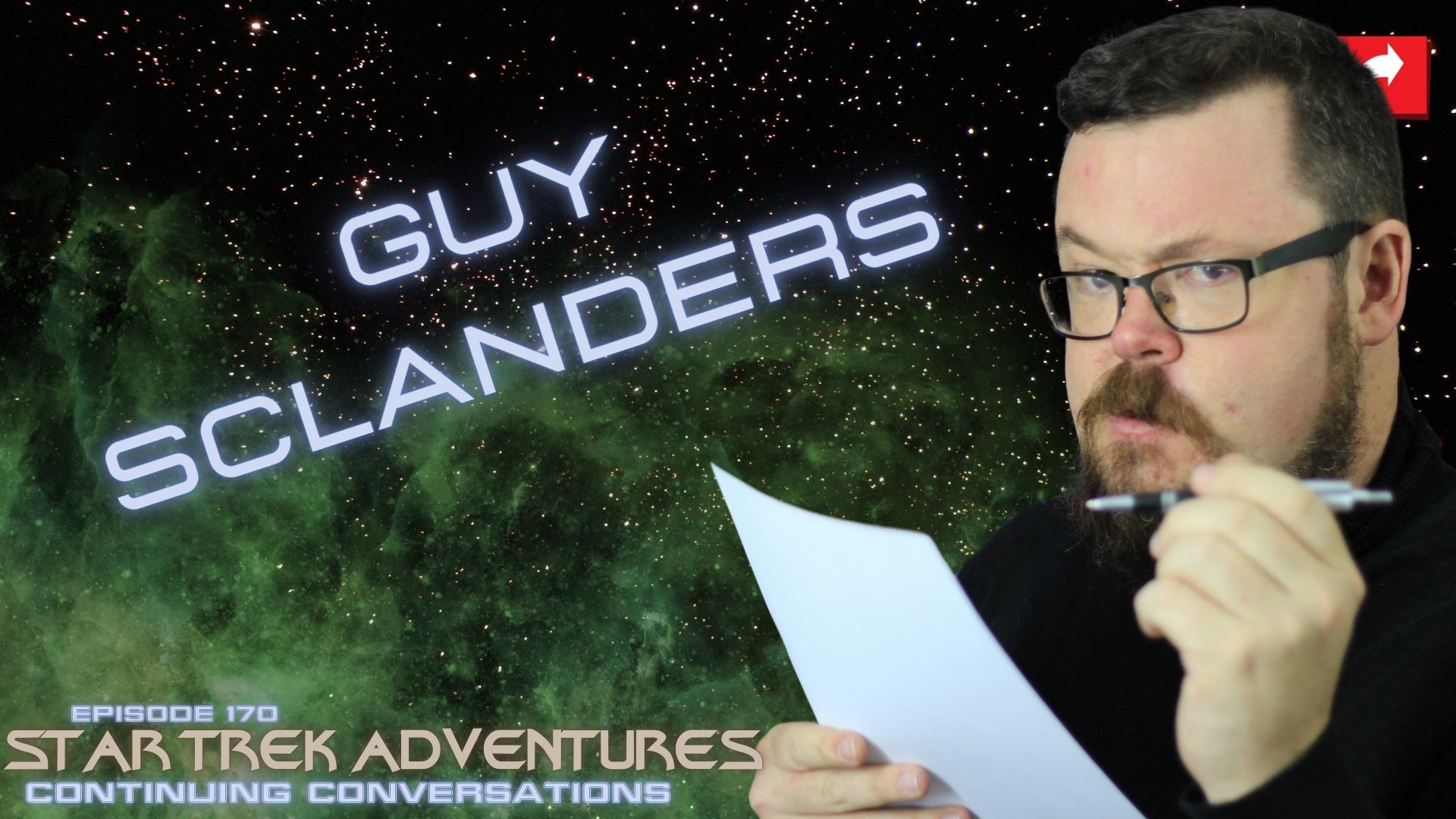 Continuing Conversations 170—Interview with the Incontrovertible Guy Sclanders!