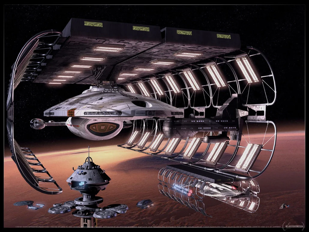 When Your Starship Ends Up in Drydock
