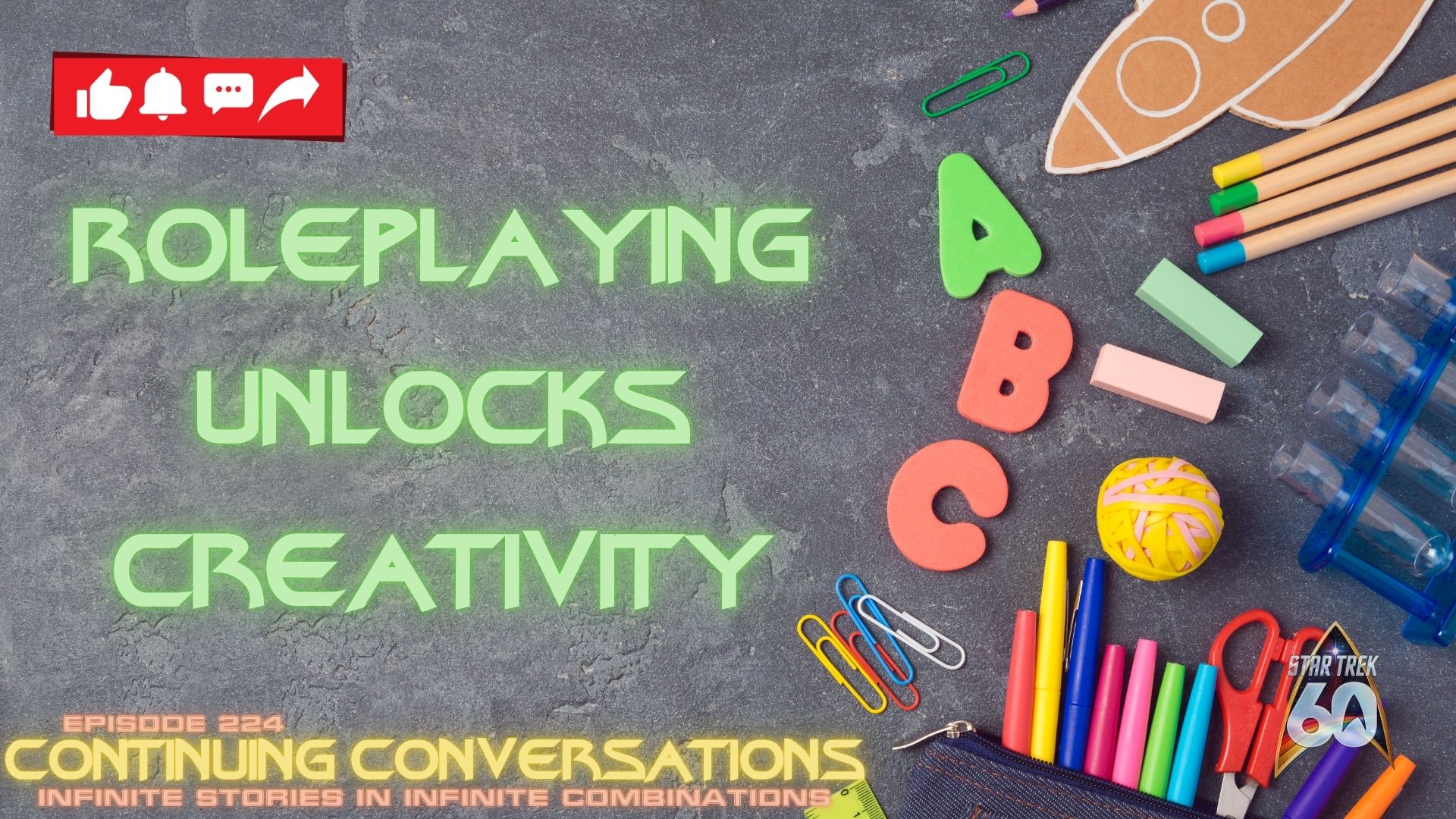 Continuing Conversations 224–Using RPGs to Unleash the Power of Creativity in Youth!