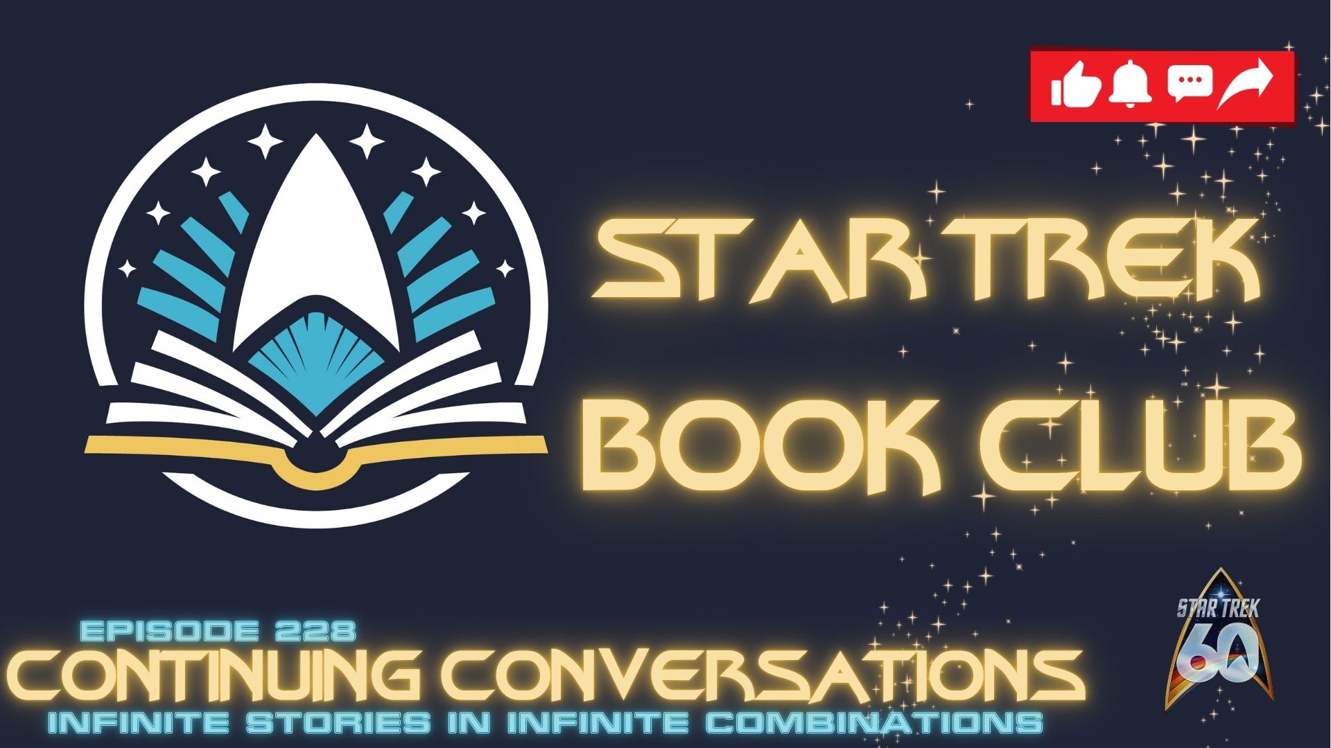 Continuing Conversations 227–Ultimate Starting Points for Star Trek Literature Lovers