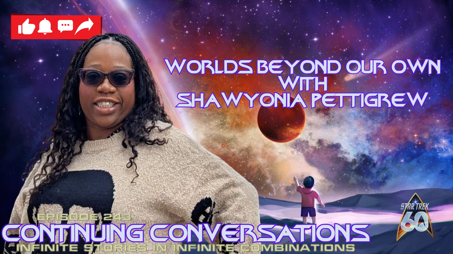 Continuing Conversations 243–Visionary Shawyonia Pettigrew: Whose Voice Gets to Shape the Future?